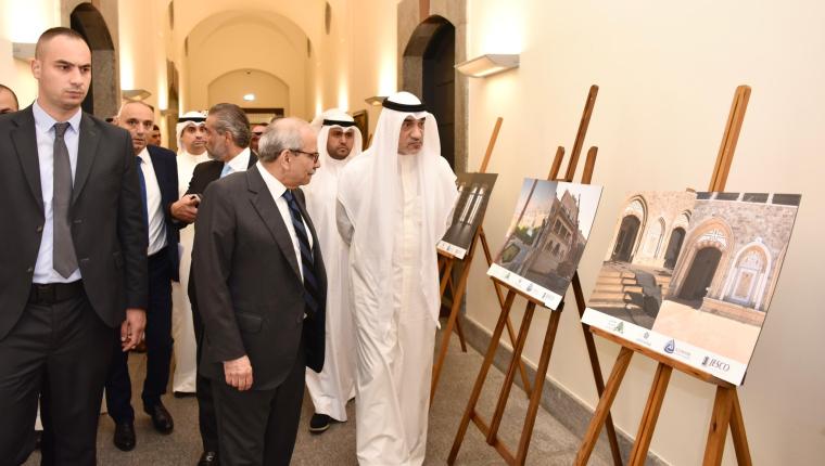 رئيس مجلس الوزراء اللبناني يستقبل النائب الأول لرئيس مجلس الوزراء ووزير الداخلية الكويتي