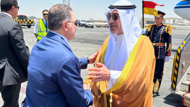 النائب الأول لرئيس الوزراء ووزير الدفاع ووزير الداخلية يصل إلى مصر في زيارة رسمية