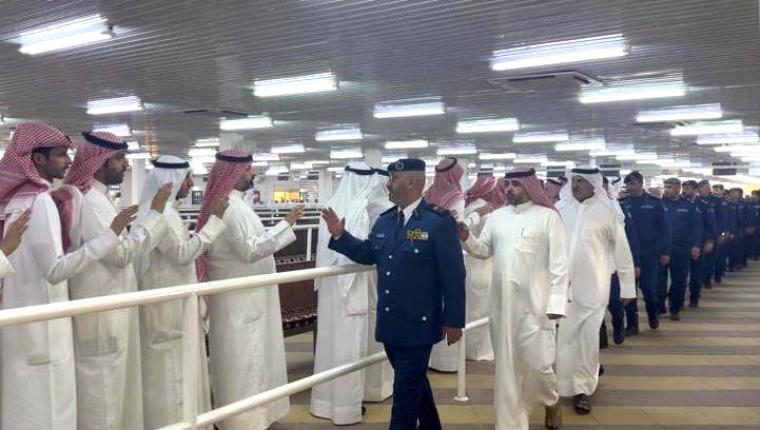 الكويت تشيع شهيد الواجب وكيل أول ضابط سالم العجمي من منتسبي قوة الإطفاء العام