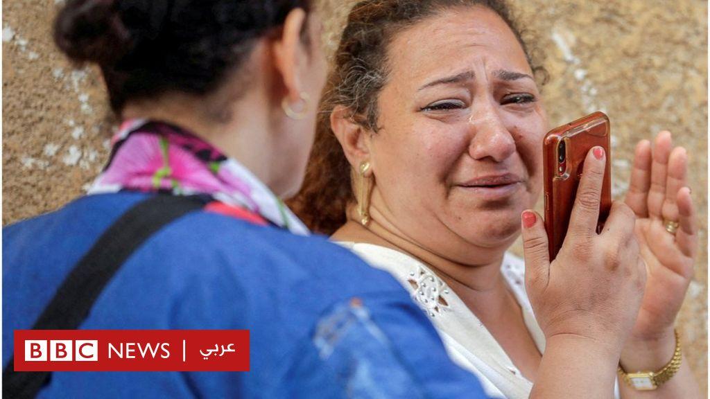 حريق كنيسة أبو سيفين غربي القاهرة