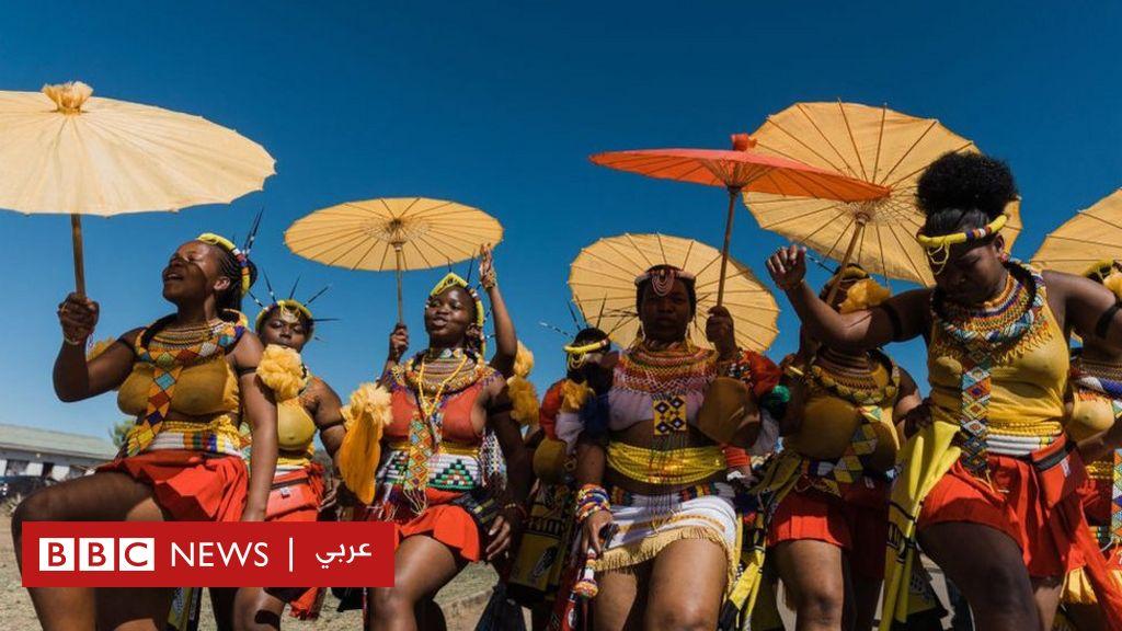 بالصور: احتفالات بتتويج ملك الزولو في جنوب أفريقيا