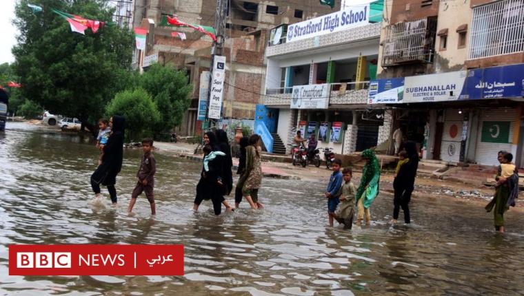 فيضانات باكستان: إجلاء الآلاف من منازلهم والحكومة تعلن حالة الطوارئ