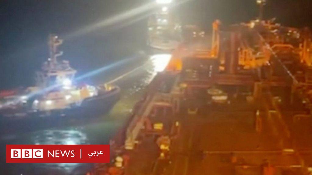 قناة السويس: نجاح تعويم ناقلة نفط عملاقة جنحت في القناة وعطلت حركة الملاحة عدة ساعات