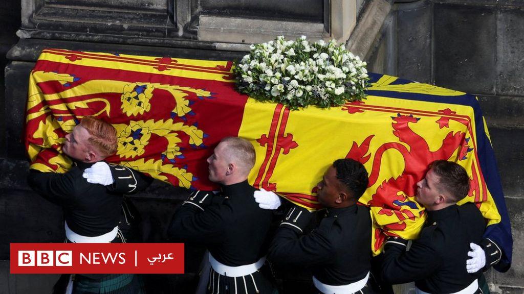 نعش الملكة إليزابيث يصل اليوم إلى لندن