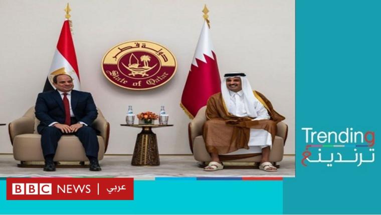السيسي يجري أول زيارة رسمية إلى قطر
