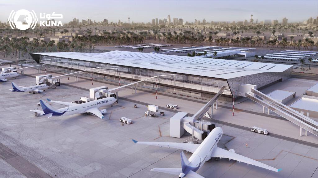 إعادة فتح الأجواء الكويتية وعودة الحركة من مطار الكويت الدولي وإليه لطبيعتها بعد استقرار الأوضاع بالأجواء المحيطة بالبلاد