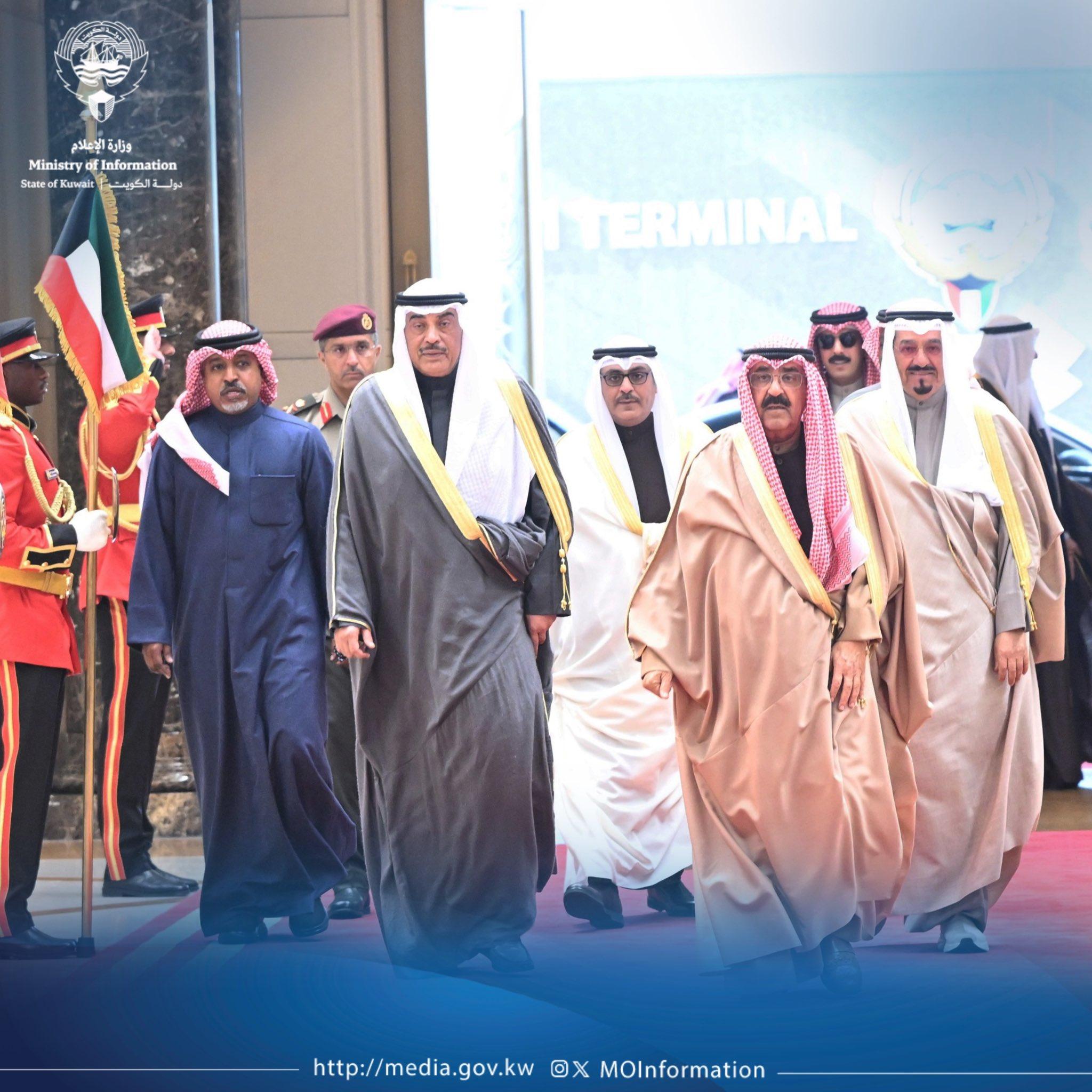 سمو أمير البلاد يتوجه إلى المملكة المتحدة الصديقة تلبية لدعوة شخصية من الملك تشارلز الثالث