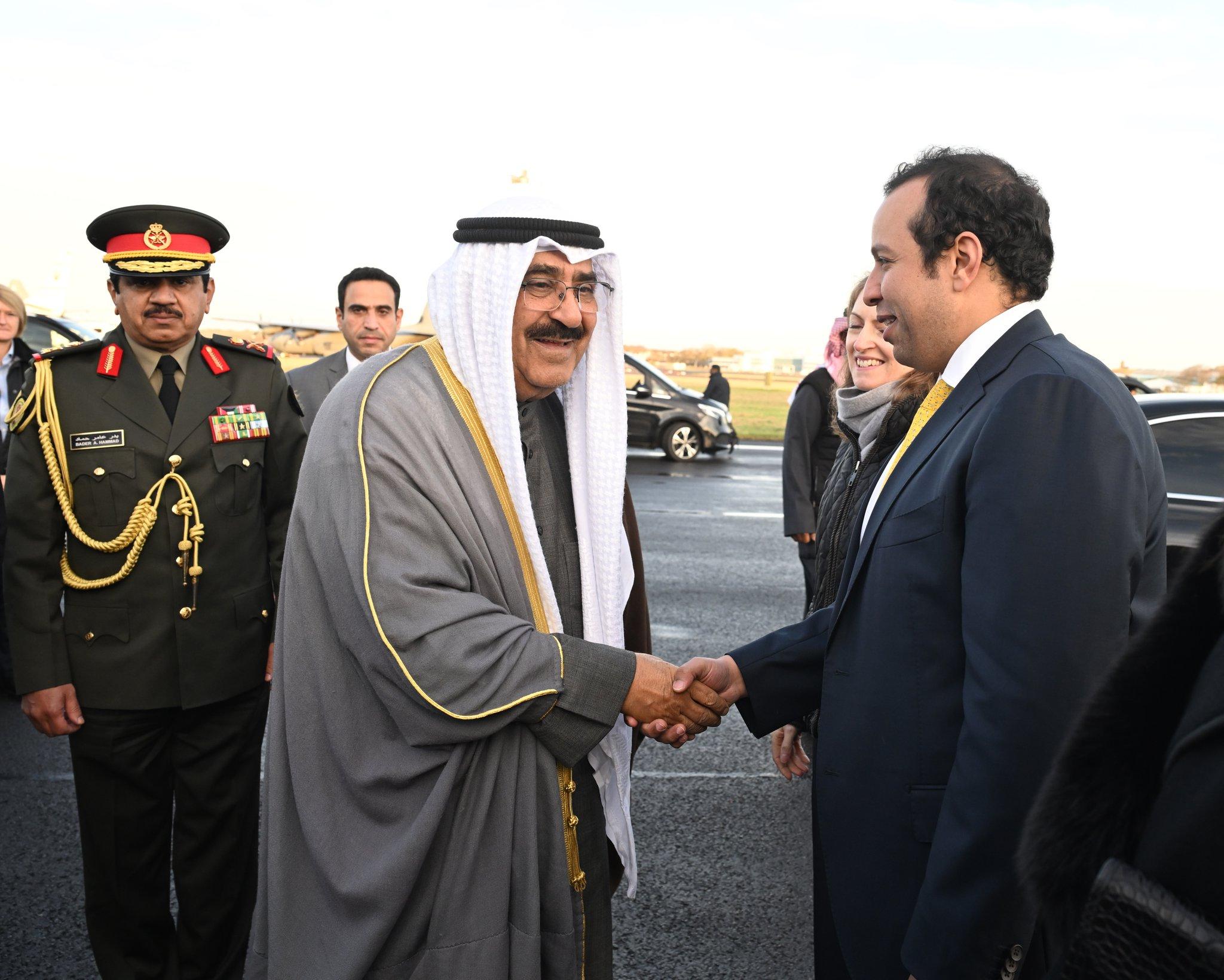 سمو أمير البلاد يغادر اسكتلندا بالمملكة المتحدة بعد تلبية سموه الدعوة الشخصية من الملك تشارلز الثالث