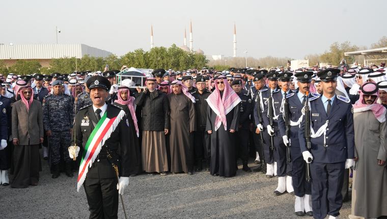 الكويت تشيع شهيد الواجب العقيد سعود الخمسان من منتسبي وزارة الداخلية