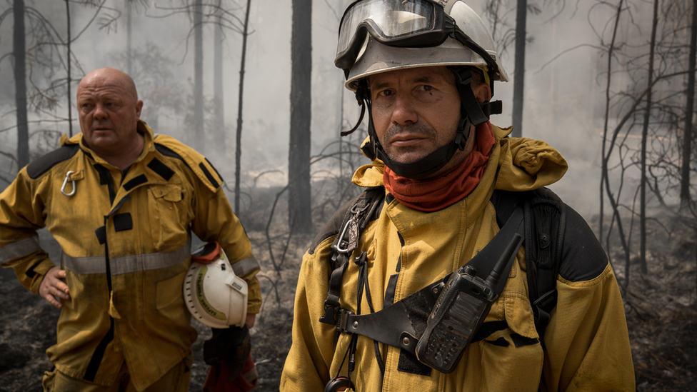 هيرفي ترينتين، إلى اليمين، وكريستوف دوبوا