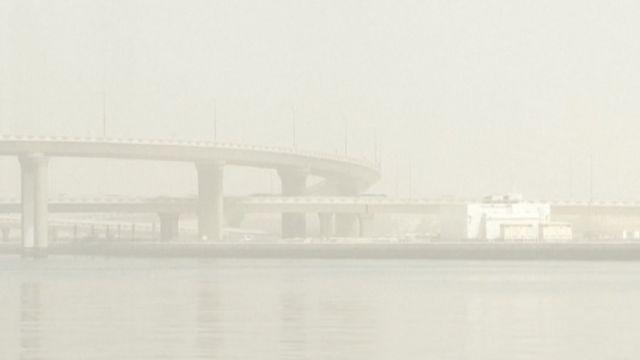 عواصف رملية في الخليج