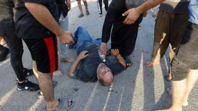 تظاهرات أنصار الصدر في العراق