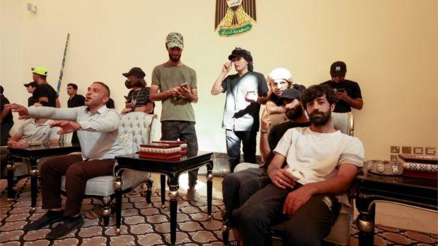 تظاهرات أنصار الصدر في العراق