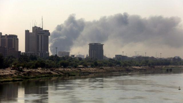 تظاهرات أنصار الصدر في العراق