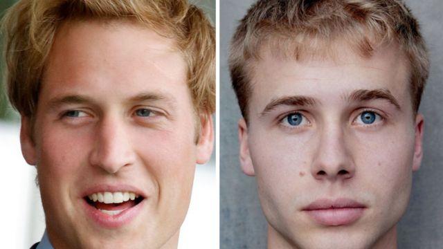 الأمير ويليام عام2005 والممثل إيد ماكفي