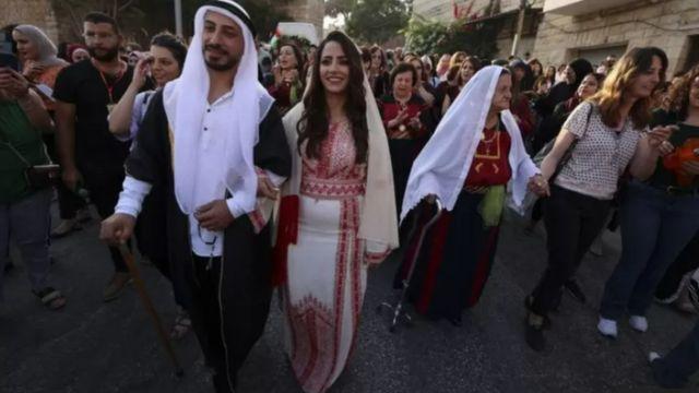 زفاف فلسطيني