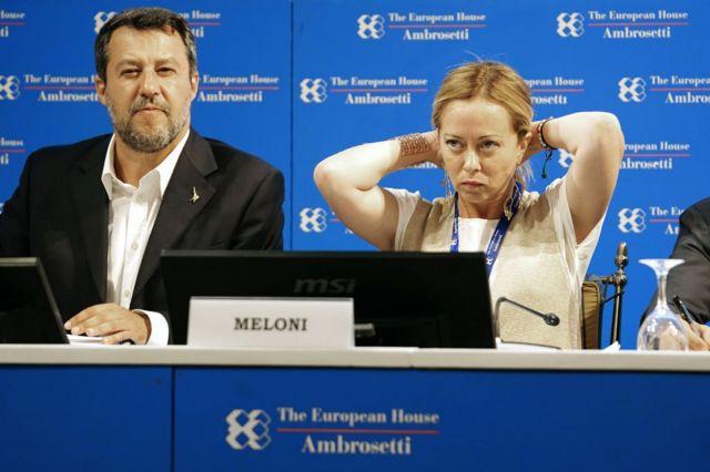 سالفيني وميلوني